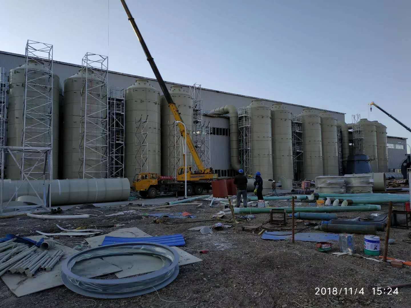 洗滌塔組合式除臭設(shè)備 洗滌塔組合式除臭設(shè)備